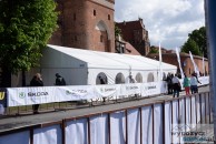 Skoda Velo Toruń wyścig kolarski z udziałem mistrza świata. Dwie hale namiotowe 10x10m i 10x15m